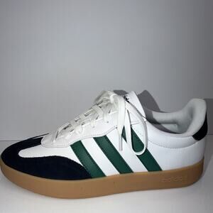 adidas Barreda Men's Low Top Lace-Up Sneakers White/Green/Black Gum JR1323